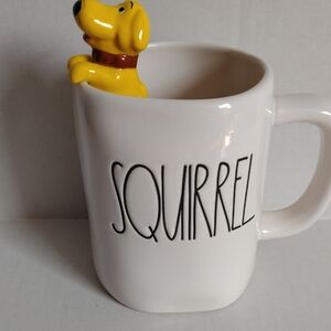 Rae Dunn Pixar Squirrel Dog Mug